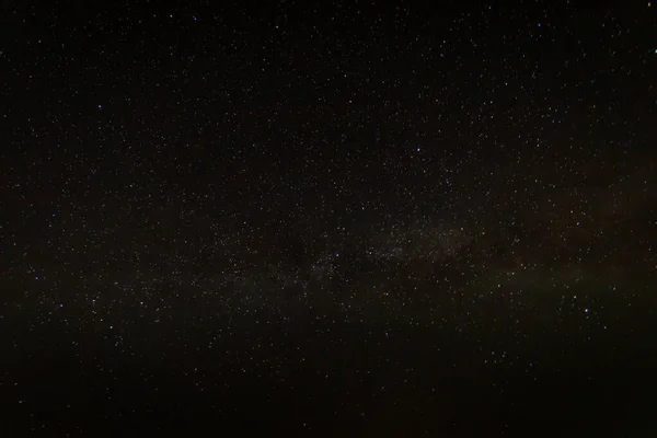 Paesaggio Del Cielo Stellato Notturno Con Lattea — Foto Stock