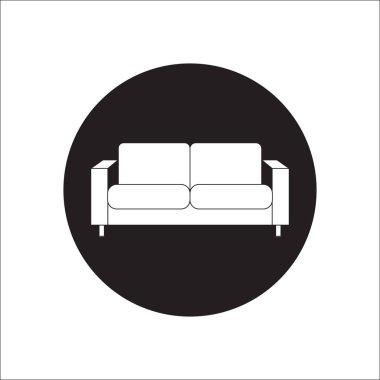 Kanepe simge vektör