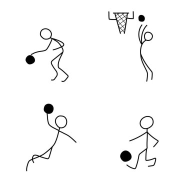 Futbol kavramı ile adam ve top simgesi