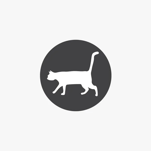 Kočka vektorové ikony. — Stockový vektor
