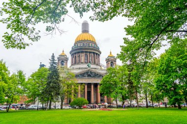 St Isaacs Katedrali, Saint-Petersburg, Rusya.