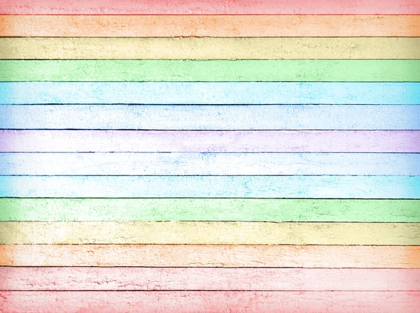 Wood rainbow background — Stock Photo, Image