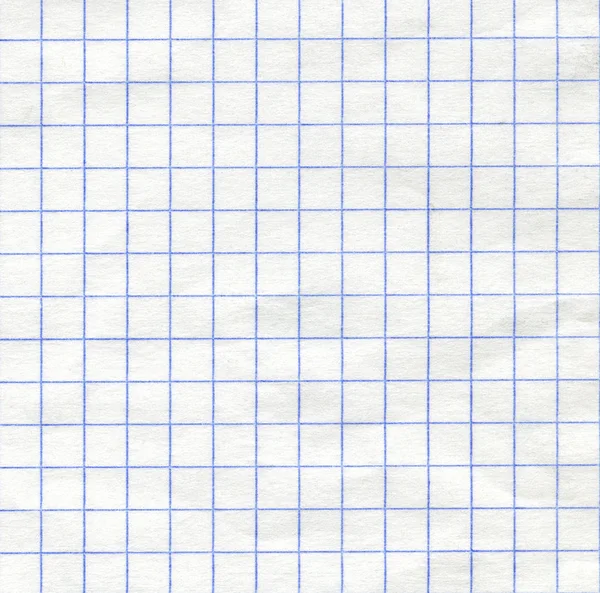 Részletes üres matematikai papírlap — Stock Fotó