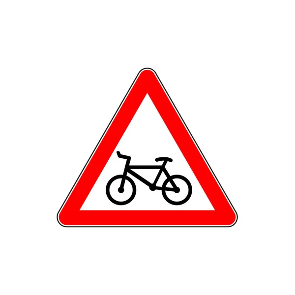 Signo de bicicleta. Vector — Vector de stock