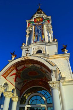 Myra 'lı Nicholas' ın Deniz feneri Kilisesi. Yaz. Deniz