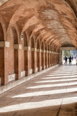 Kemerli ve geçit Palacio Real Aranjuez, İspanya