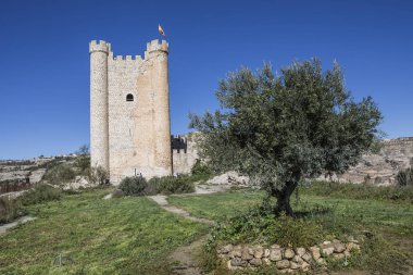 Kale Muvahhidler kökenli XII, yüzyılın al Alcala del Jucar Albacete Eyaleti, İspanya