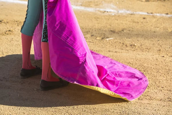 Bullfighter espanhol com o Cabo na praça de touros, Espanha — Fotografia de Stock