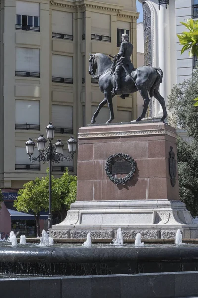 Córdoba España Julio 2017 Monumento Gran Capitán Una Pieza Dedicada — Foto de Stock