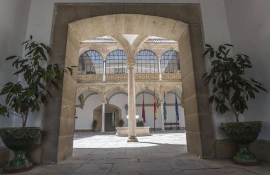 Ubeda, Endülüs, İspanya 'da bulunan De Vazquez de Molina Sarayı