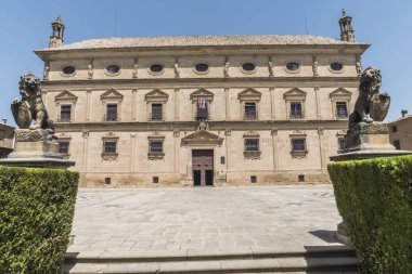 Palace of the chains called De Vazquez de Molina in Ubeda, Andalusia, Spain clipart