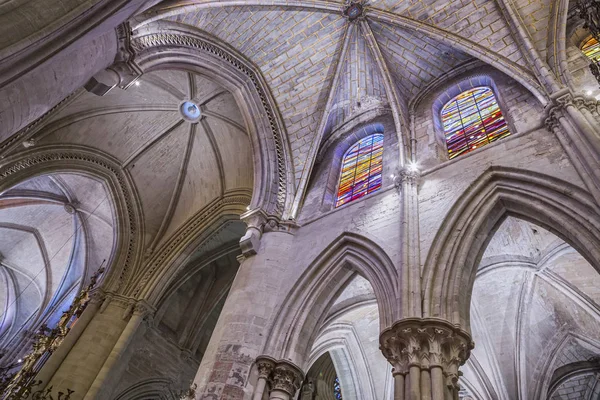 Belsejében Cuenca Cathedral Spanyolország — Stock Fotó