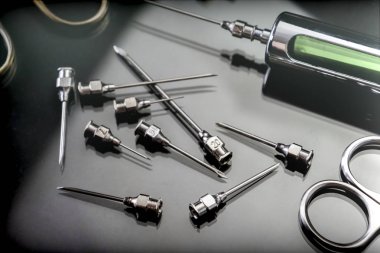 Enstrümantal ameliyat odasında, kavramsal görüntü cerrahi