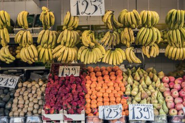 Meyve ve sebze pazarı, İspanya, kavramsal imaj