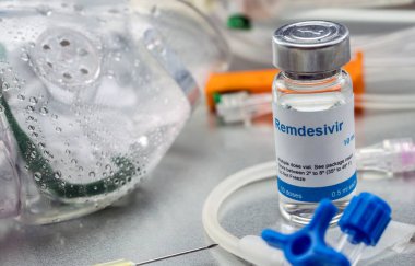 Covid-19 'dan etkilenen insanlar için hazırlanmış ilaçlar, Remdesivir zaten deneysel kullanımda olan, kavramsal görüntüde olan virüse karşı seçici bir antiviral koruyucu.