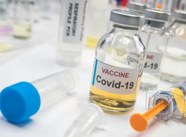 Вакцина Від Коронавірусу Covid Лікарні Концептуальне Зображення — стокове фото