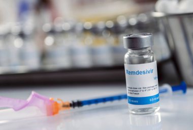 Covid-19 'dan etkilenen insanlar için hazırlanmış ilaçlar, Remdesivir zaten deneysel kullanımda olan, kavramsal görüntüde olan virüse karşı seçici bir antiviral koruyucu.
