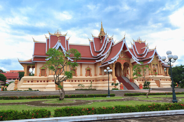 Wat Pha That Luang, Vientiane, Laos.