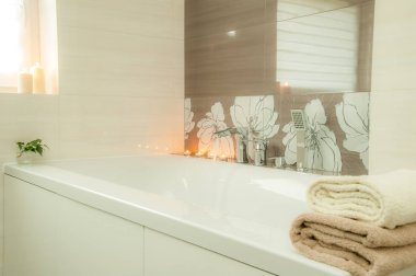 Banyoda sakin ol / dinlenme bölgesi