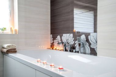 Banyoda sakin ol / dinlenme bölgesi