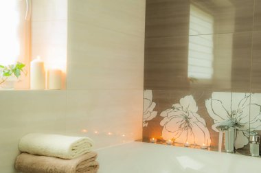 Banyoda sakin ol / dinlenme bölgesi