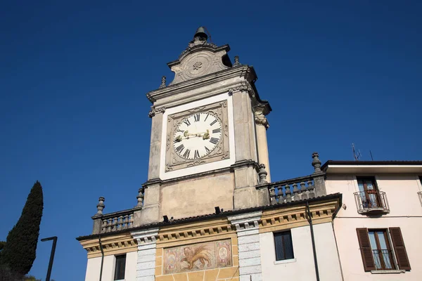 Clock Town Gate. The Porta dell'Orologio in Sal (Garda Lake - Italy)