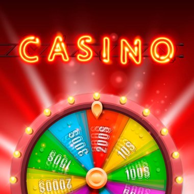 Renkli servet tekerlek arka plan.