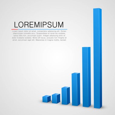 Mavi vektör grafik grafik arka planı.