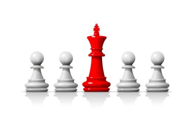 Satranç oyunun lideri.