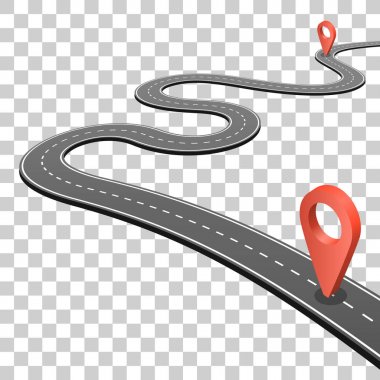 Ufuk içine yol gider.