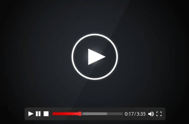 Beyaz arka plan üzerinde mükellefi video karesi.