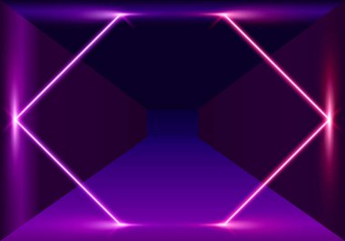 Neon sahnesi, lazer gösterisi