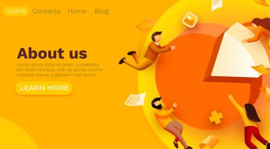 İnsanlar grafiklerle etkileşime geçip istatistikleri analiz ediyorlar.