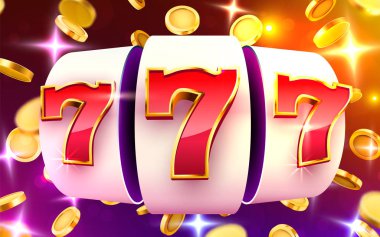 Altın sikke uçan ile altın slot makinesidir ikramiye kazanır. Büyük zafer kavramı.