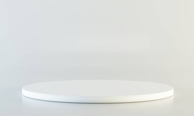 Sahne Podyumu Ödül Töreni Sahnesi spot ışıklarıyla aydınlatıldı. Ödül töreni konsepti. Sahne arkaplanı.