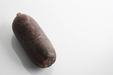 morcilla pıhtılaşmış ve pişmiş kan dayalı bir sosis