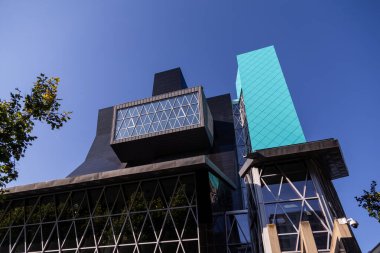 Zaragoza İspanya. 2 Ağustos 2019, İspanya 'nın Zaragoza şehrindeki Palo Serrano Müzesi.