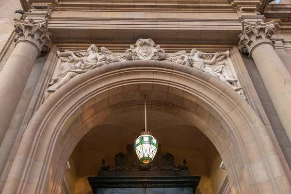 Puerta Catedral Pilar Zaragoza España — Foto de Stock