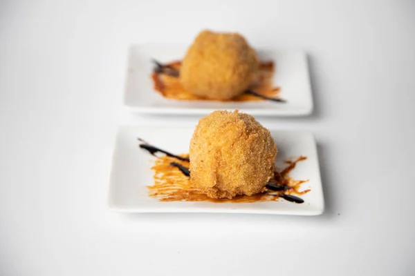 Typisch Spaans Topje Deliciosa Croquette — Stockfoto