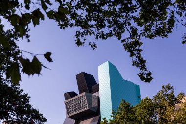 Zaragoza İspanya. 2 Ağustos 2019, İspanya 'nın Zaragoza şehrindeki Palo Serrano Müzesi.