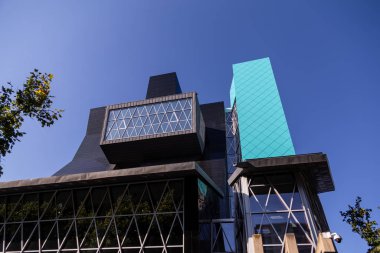 Zaragoza İspanya. 2 Ağustos 2019, İspanya 'nın Zaragoza şehrindeki Palo Serrano Müzesi.