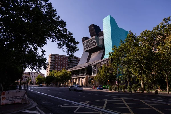 Zaragoza İspanya. 2 Ağustos 2019, İspanya 'nın Zaragoza şehrindeki Palo Serrano Müzesi.