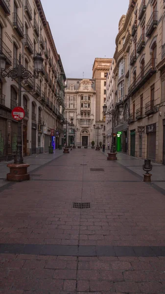 Zaragoza Spanyolország 2019 Augusztus Alfonso Street Zaragoza Város Spanyolország — Stock Fotó