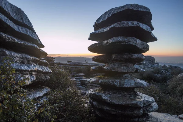 Il Tornillo a Torcal, Antequera, Malaga — Foto Stock