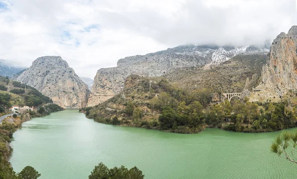 Caminito del rey in malaga, spanien — Stockfoto