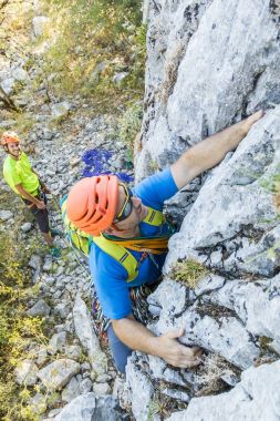 Yukarı tırmanma Alpininsts