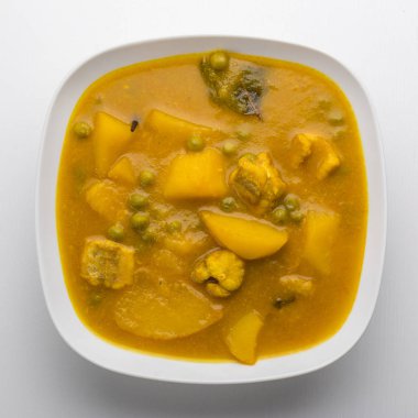 Lezzetli çorba ile kase