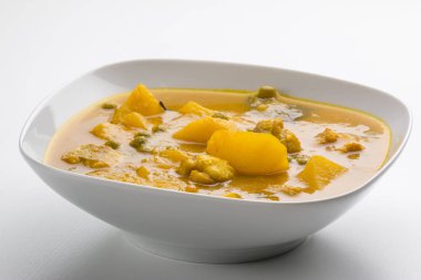 Lezzetli çorba ile kase