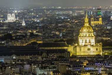 Les Invalides Paris gece