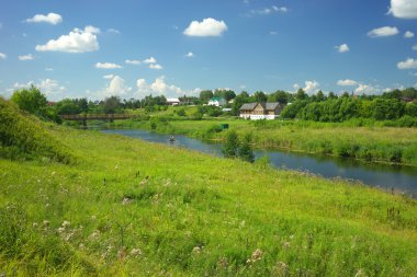 Suzdal manzarada yaz